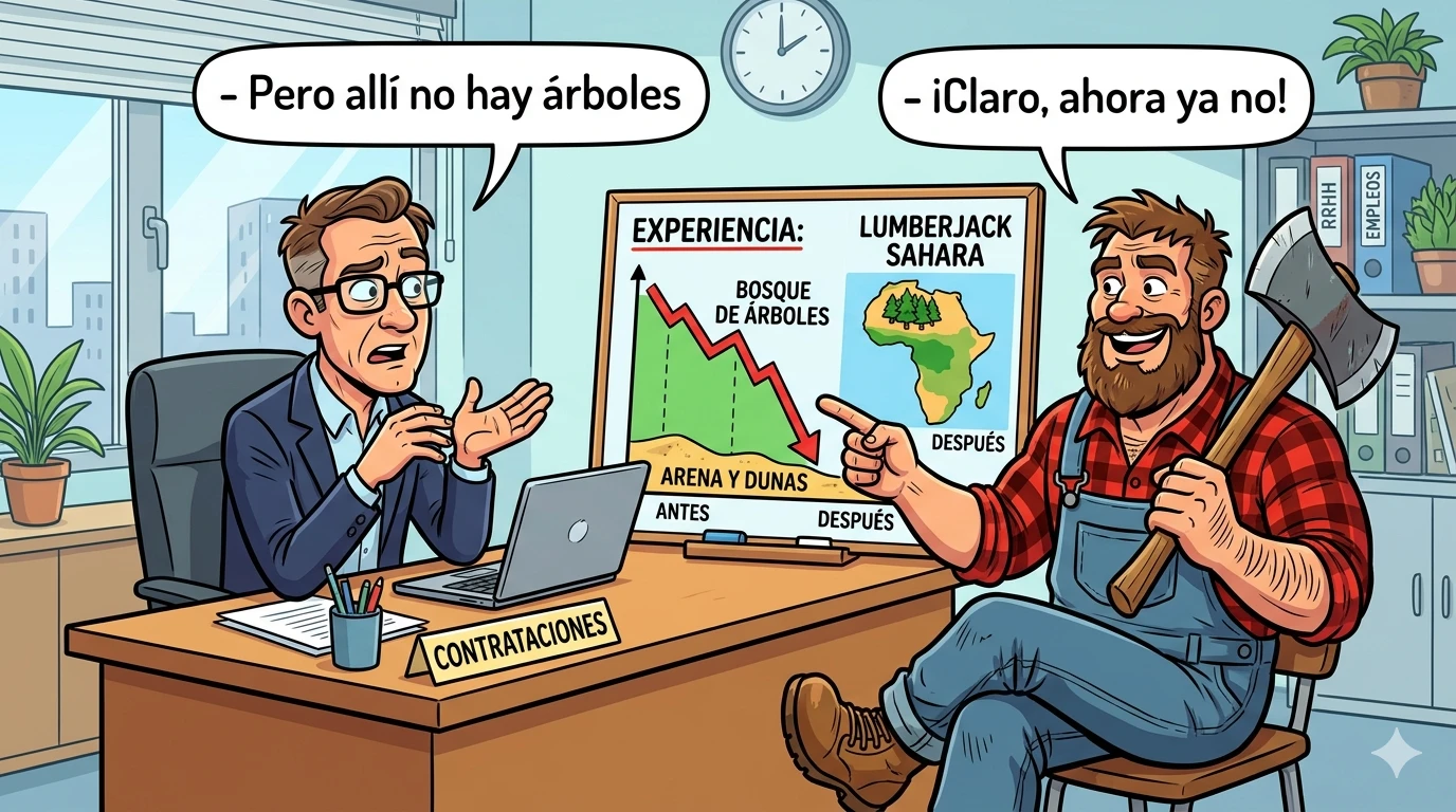 Leñador profesional